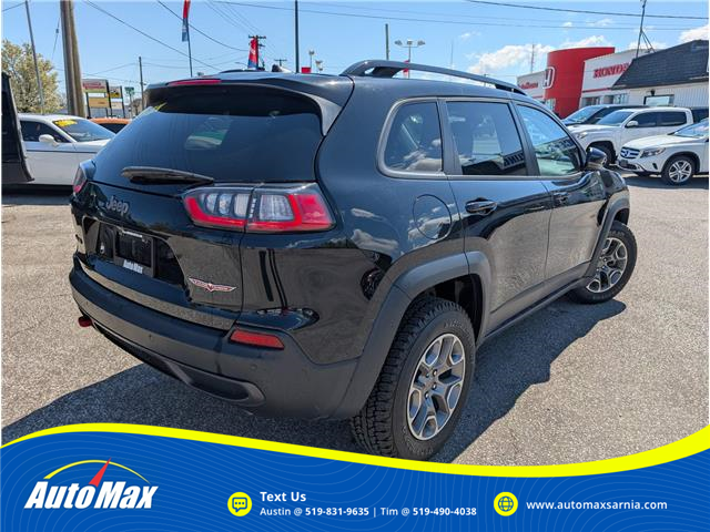 2022 Jeep Cherokee Trailhawk (Stk: B1775) in Sarnia - Image 5 of 28