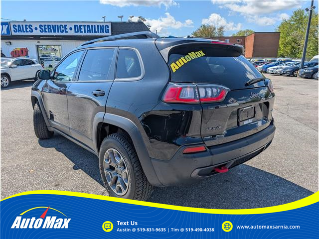 2022 Jeep Cherokee Trailhawk (Stk: B1775) in Sarnia - Image 7 of 28