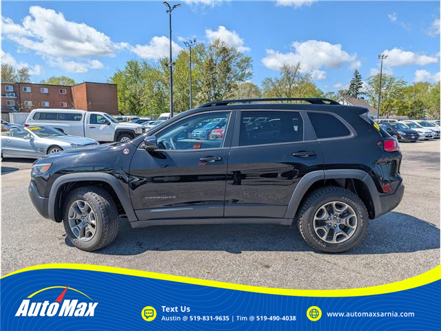 2022 Jeep Cherokee Trailhawk (Stk: B1775) in Sarnia - Image 8 of 28