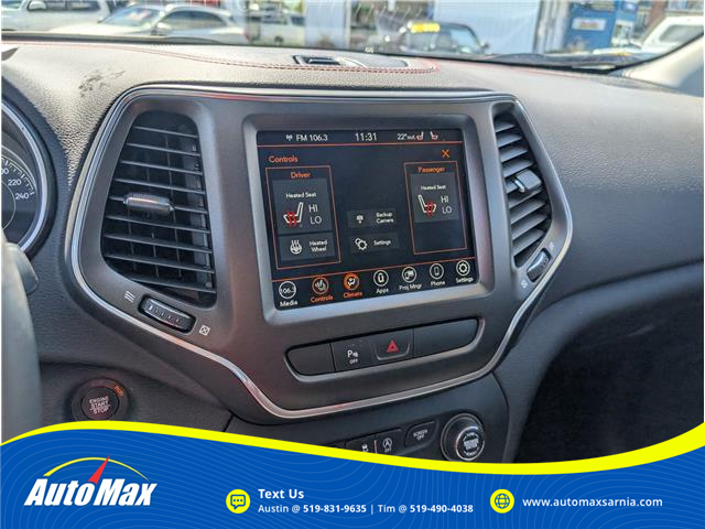 2022 Jeep Cherokee Trailhawk (Stk: B1775) in Sarnia - Image 16 of 28