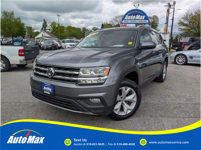 2019 Volkswagen Atlas 3.6 FSI Comfortline (Stk: B1819) in Sarnia - Image 1 of 28