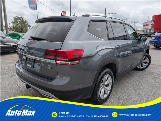 2019 Volkswagen Atlas 3.6 FSI Comfortline (Stk: B1819) in Sarnia - Image 5 of 28
