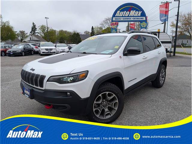 2022 Jeep Cherokee Trailhawk (Stk: B1776) in Sarnia - Image 1 of 28