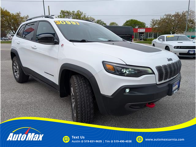 2022 Jeep Cherokee Trailhawk (Stk: B1776) in Sarnia - Image 3 of 28