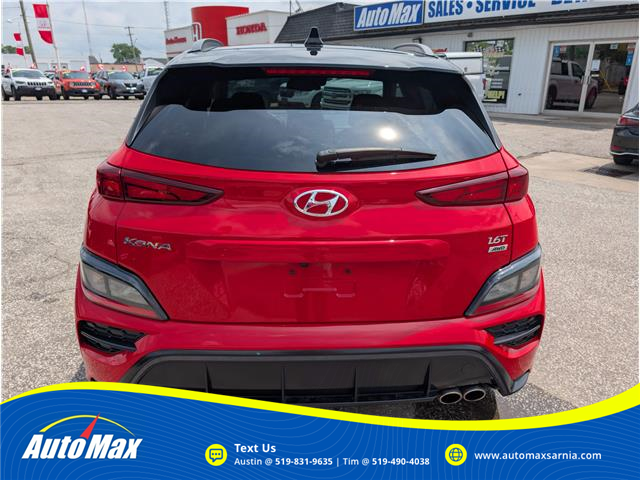 2023 Hyundai Kona 1.6T N Line (Stk: B1861) in Sarnia - Image 6 of 28