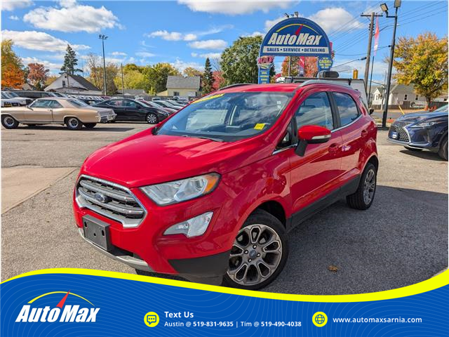 2019 Ford EcoSport Titanium (Stk: B1743) in Sarnia - Image 1 of 28
