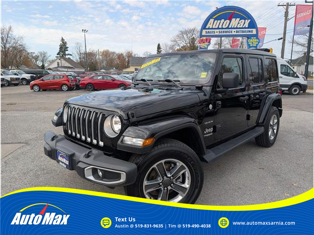 2021 Jeep Wrangler Unlimited Sahara (Stk: B1913) in Sarnia - Image 1 of 28