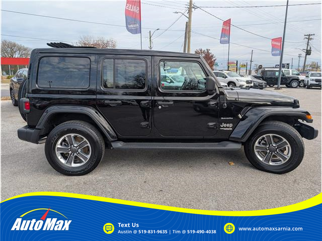 2021 Jeep Wrangler Unlimited Sahara (Stk: B1913) in Sarnia - Image 4 of 28