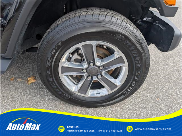 2021 Jeep Wrangler Unlimited Sahara (Stk: B1913) in Sarnia - Image 11 of 28