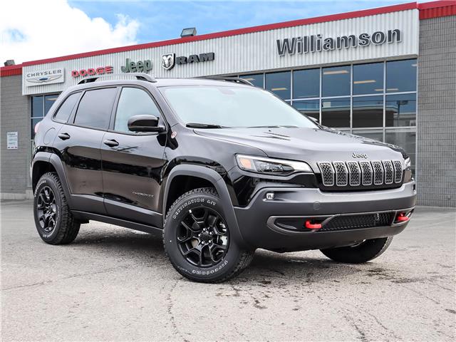 2022 Jeep Cherokee Trailhawk (Stk: 22-657) in Uxbridge - Image 1 of 23