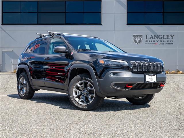 2019 Jeep Cherokee Trailhawk (Stk: N539710C) in Surrey - Image 1 of 22