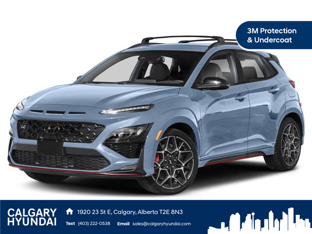 2023 Hyundai Kona N 2.0T (Stk: N007892) in Calgary - Image 1 of 9
