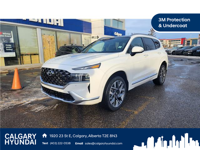 2023 Hyundai Santa Fe Ultimate Calligraphy (Stk: N535853) in Calgary - Image 1 of 13
