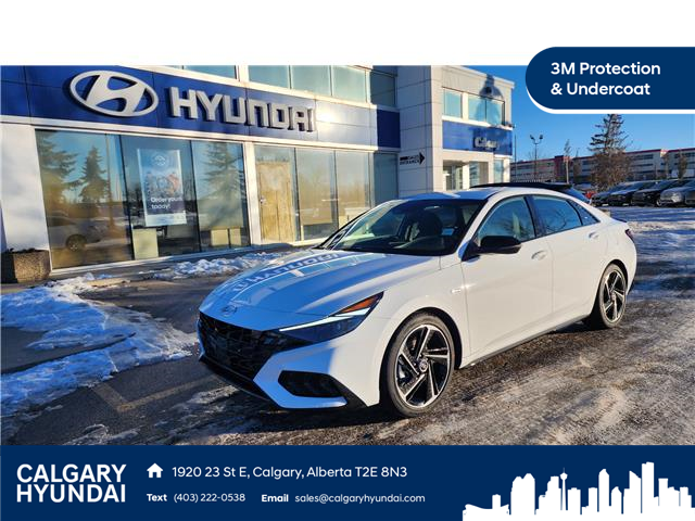2023 Hyundai Elantra N Line Ultimate (Stk: N436594) in Calgary - Image 1 of 8