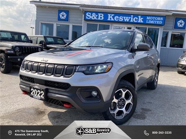 2022 Jeep Compass Trailhawk (Stk: 22208A) in Keswick - Image 1 of 27