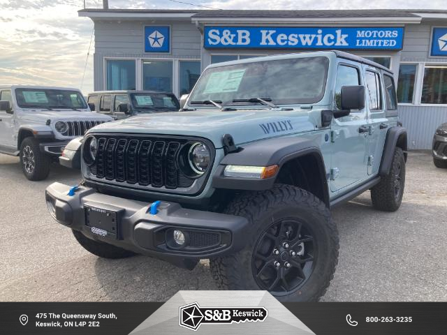 2024 Jeep Wrangler 4xe Sport S (Stk: 24003) in Keswick - Image 1 of 27