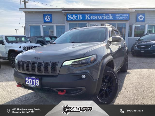 2019 Jeep Cherokee Trailhawk (Stk: 24U4) in Keswick - Image 1 of 27