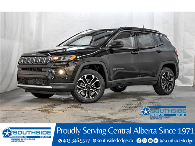2022 Jeep Compass Limited (Stk: JC2235) in Red Deer - Image 1 of 10