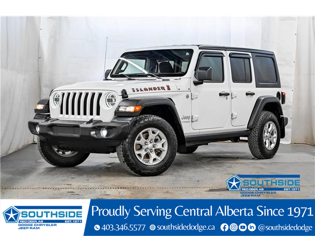 2021 Jeep Wrangler Unlimited Sport (Stk: A14799) in Red Deer - Image 1 of 29