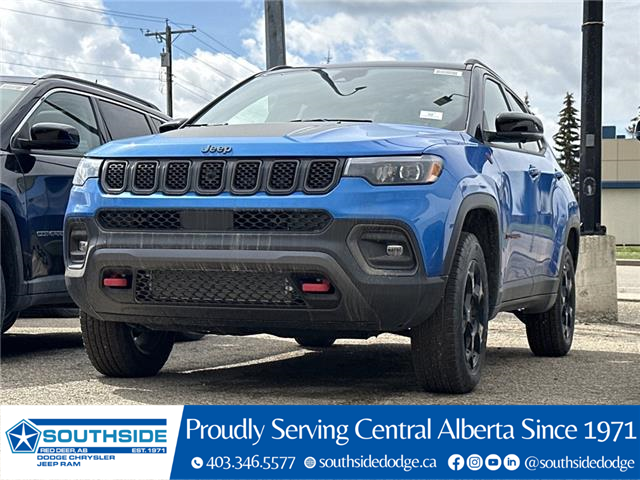2023 Jeep Compass Trailhawk (Stk: JC2302) in Red Deer - Image 1 of 6