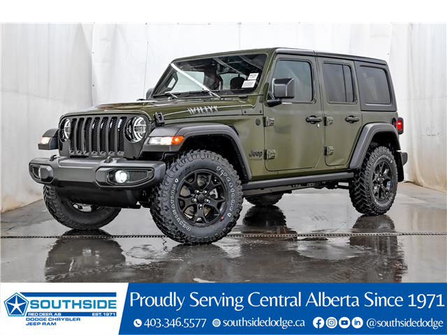 2022 Jeep Wrangler Unlimited Sport (Stk: WR2216) in Red Deer - Image 1 of 28