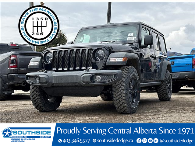 2023 Jeep Wrangler Sport (Stk: WR2318) in Red Deer - Image 1 of 10