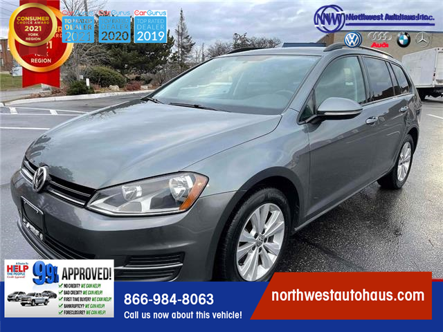 2017 Volkswagen Golf SportWagen 1.8 TSI Comfortline (Stk: 769AC1) in Vaughan - Image 1 of 30