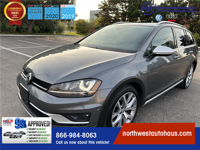 2017 Volkswagen Golf Alltrack 1.8 TSI (Stk: 2196) in Vaughan - Image 1 of 38