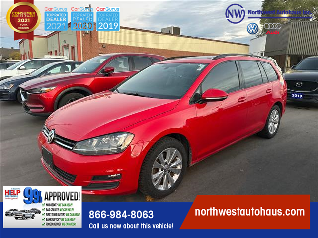 2015 Volkswagen Golf Sportwagon 1.8 TSI Highline (Stk: 3053) in Vaughan - Image 1 of 19