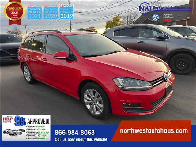 2015 Volkswagen Golf Sportwagon 1.8 TSI Highline (Stk: 3053) in North York - Image 3 of 20