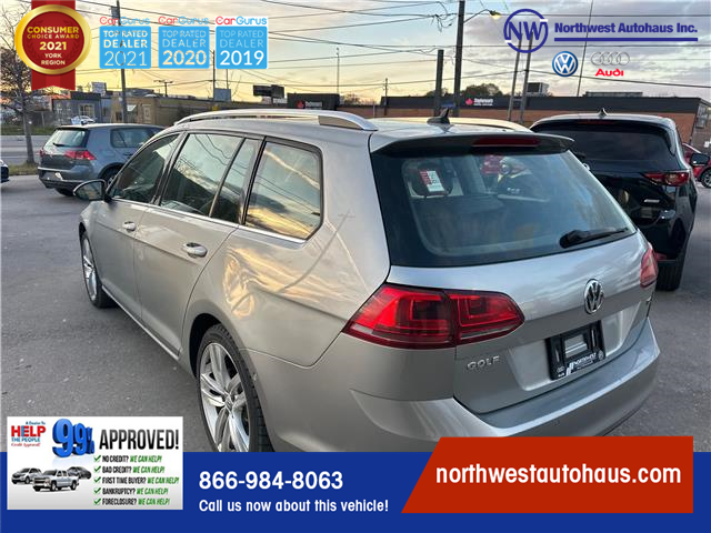 2016 Volkswagen Golf Sportwagon 1.8 TSI Highline (Stk: 3348) in North York - Image 9 of 30