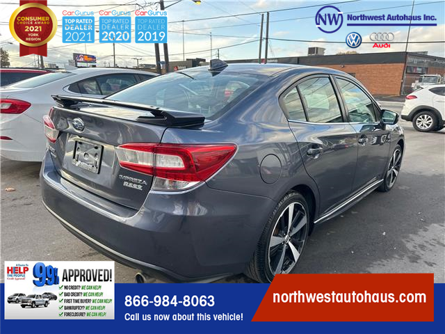 2017 Subaru Impreza Sport-tech (Stk: 3791) in North York - Image 4 of 30