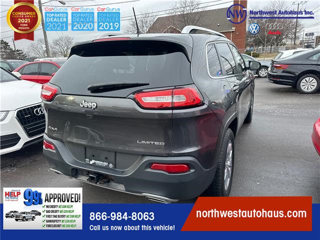 2016 Jeep Cherokee Limited (Stk: 9805) in North York - Image 5 of 31