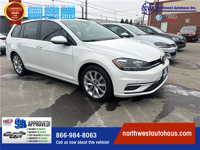 2018 Volkswagen Golf SportWagen 1.8 TSI Highline (Stk: 8714) in North York - Image 1 of 30