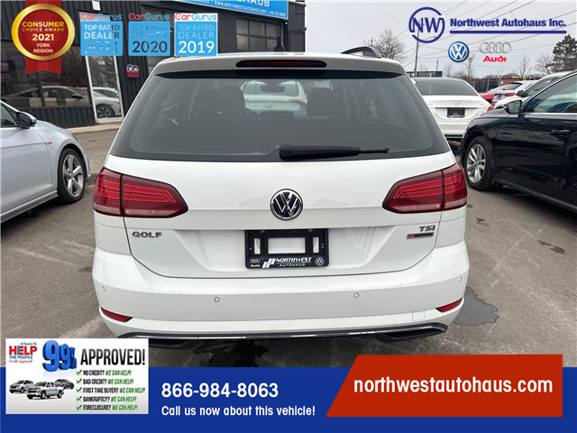 2018 Volkswagen Golf SportWagen 1.8 TSI Highline (Stk: 8714) in North York - Image 4 of 30