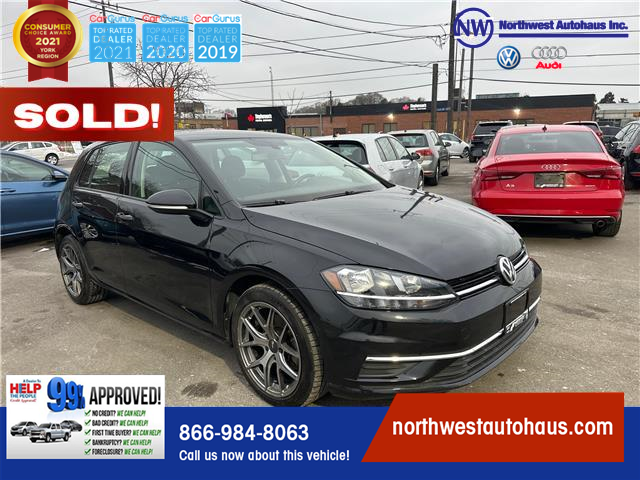 2018 Volkswagen Golf 1.8 TSI Comfortline (Stk: 2213) in North York - Image 1 of 30 2018 Volkswagen Golf 1.8 TSI Comfortline (Stk: 2213) in North York - Image 1 of 30