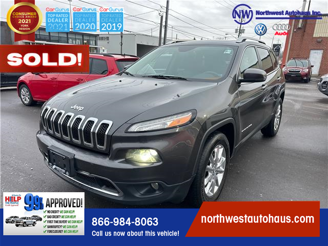 2016 Jeep Cherokee Limited (Stk: 9805) in North York - Image 1 of 30