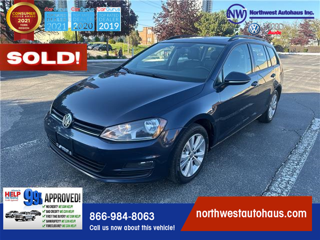 2015 Volkswagen Golf Sportwagon 1.8 TSI Comfortline (Stk: 8314) in North York - Image 1 of 26