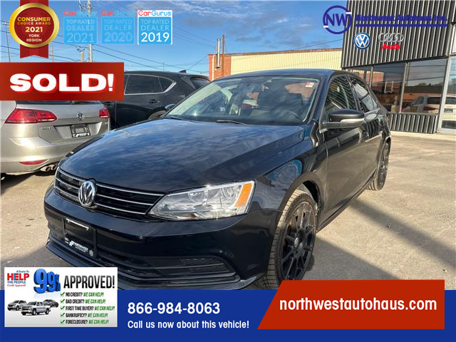 2015 Volkswagen Jetta 1.8 TSI Comfortline (Stk: 8511) in North York - Image 1 of 25