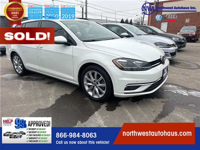 2018 Volkswagen Golf SportWagen 1.8 TSI Highline (Stk: 8714) in North York - Image 1 of 30