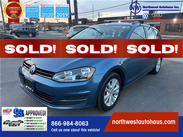 2017 Volkswagen Golf SportWagen 1.8 TSI Comfortline in North York - Image 1 of 29
