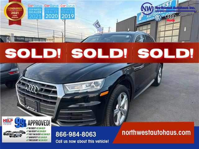 2018 Audi Q5 2.0T Progressiv (Stk: 5893) in North York - Image 1 of 30