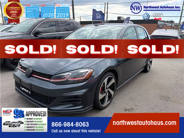 2018 Volkswagen Golf GTI 5-Door (Stk: 5303) in North York - Image 1 of 27 2018 Volkswagen Golf GTI 5-Door (Stk: 5303) in North York - Image 1 of 27