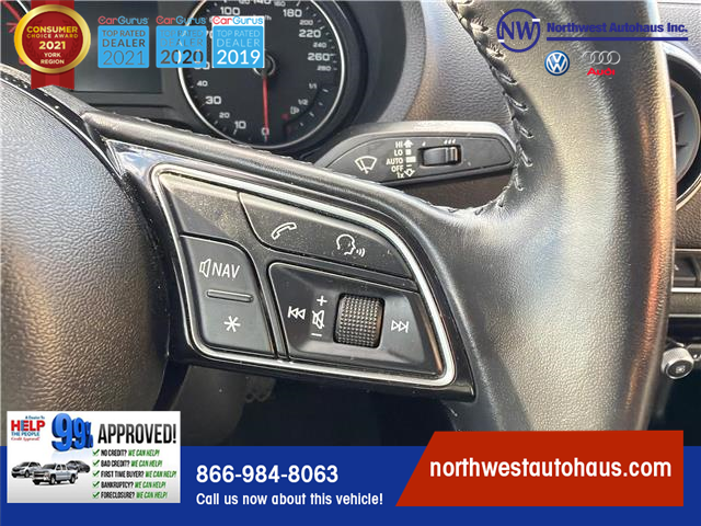 2018 Audi A3 2.0T Progressiv (Stk: 6555) in North York - Image 18 of 28
