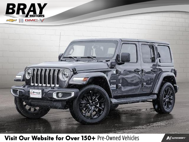 2021 Jeep Wrangler 4xe (PHEV) Sahara (Stk: 04020-OC) in Orangeville - Image 1 of 28