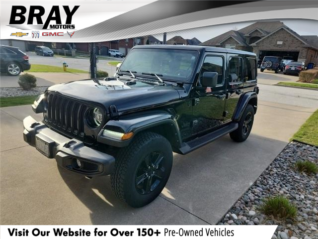 2022 Jeep Wrangler Unlimited Sahara (Stk: 04373-OC) in Orangeville - Image 1 of 11