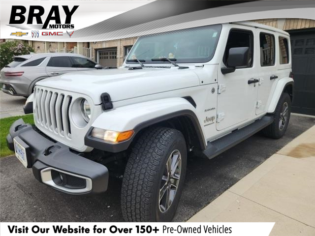 2023 Jeep Wrangler Sahara (Stk: 04410-OC) in Orangeville - Image 1 of 11