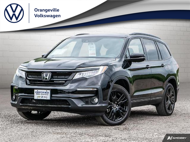 2020 Honda Pilot Black Edition (Stk: B11583) in Orangeville - Image 1 of 34
