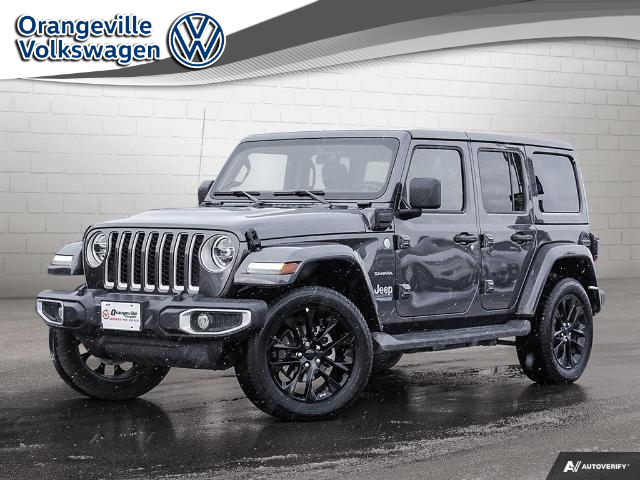 2021 Jeep Wrangler 4xe (PHEV) Sahara (Stk: 04020-OC) in Orangeville - Image 1 of 28