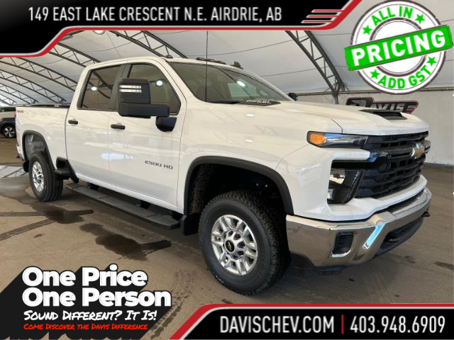 2024 Chevrolet Silverado 2500HD Work Truck (Stk: 205880) in AIRDRIE - Image 1 of 29